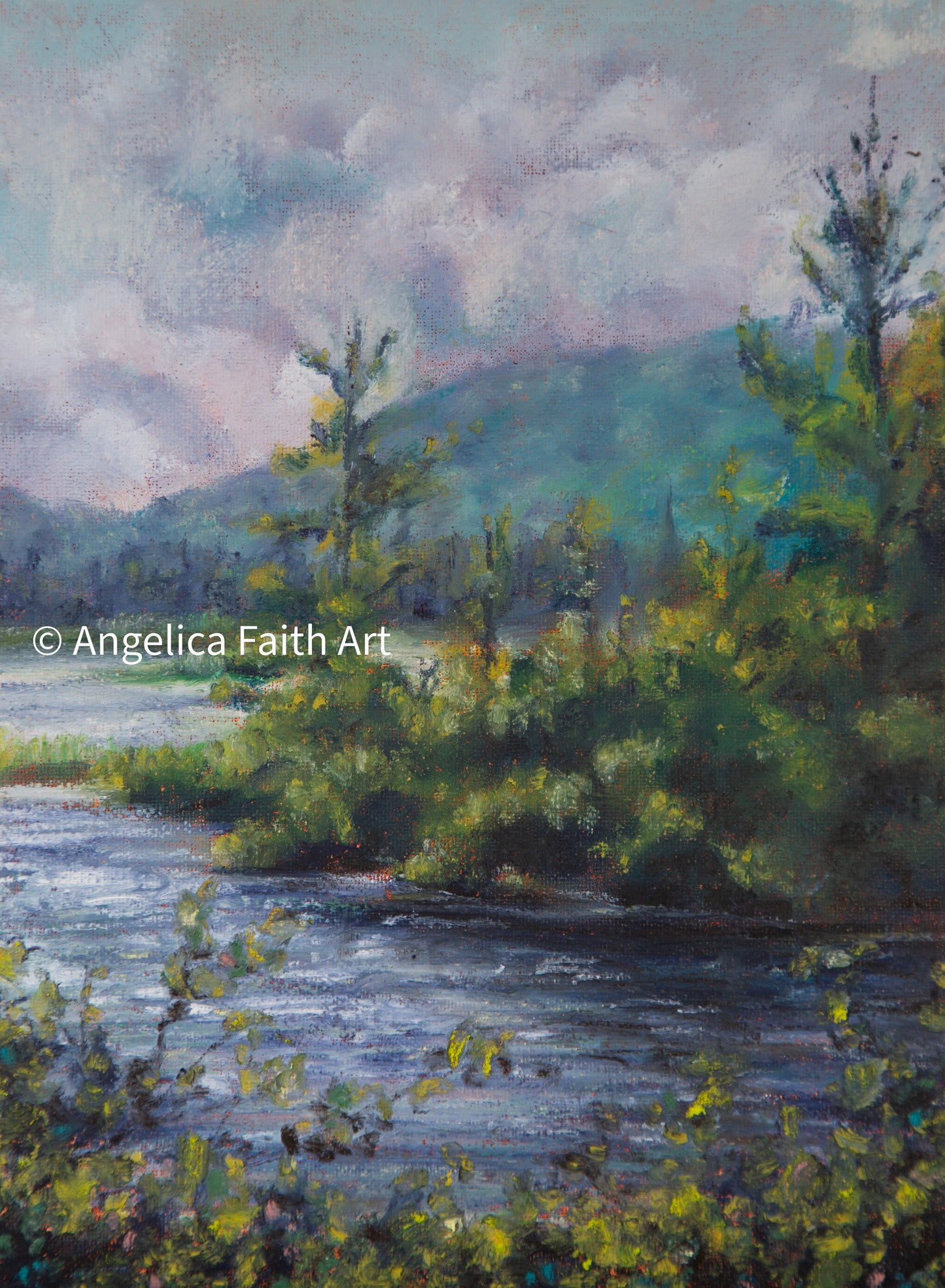 Mountain River Bank Original