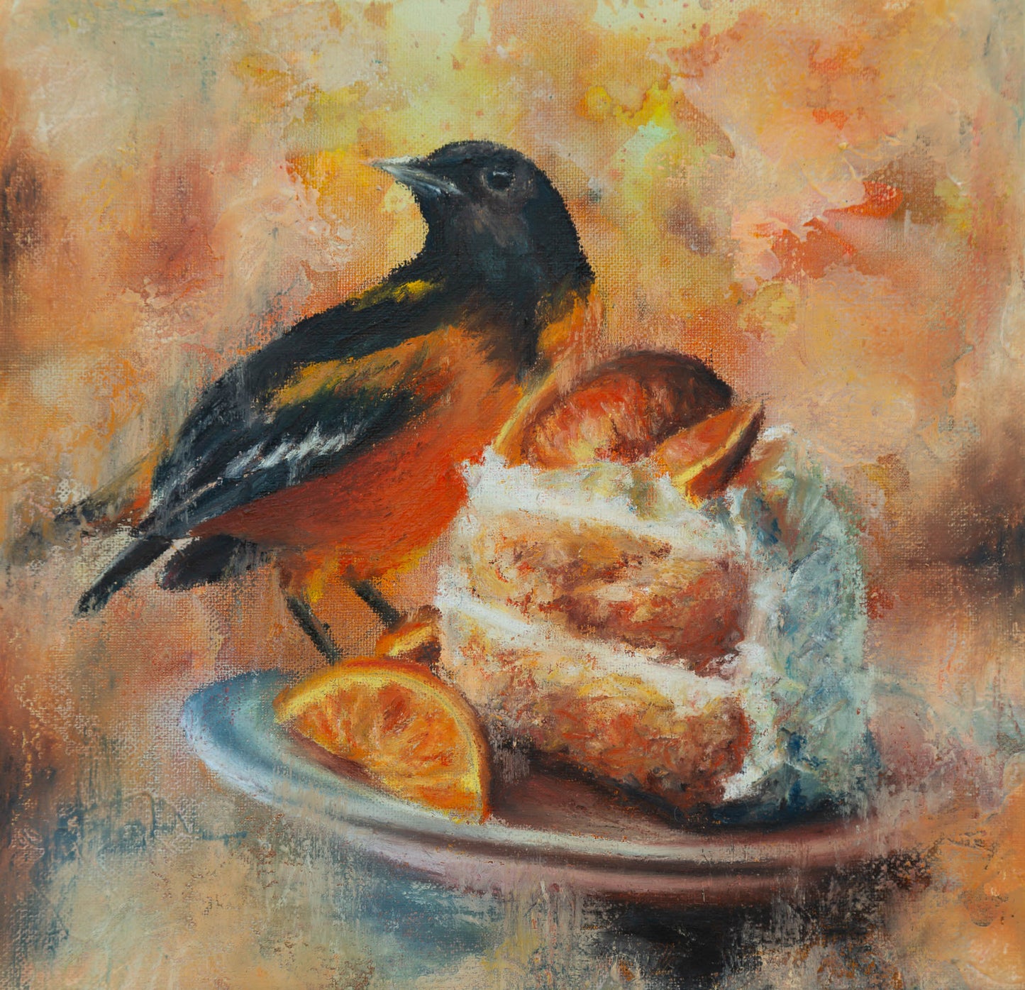 Orange Dream Cake Print