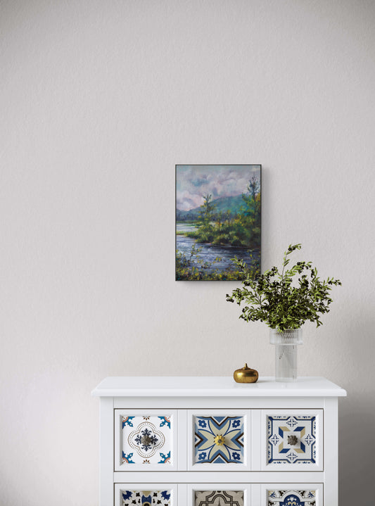 Mountain River Bank Original