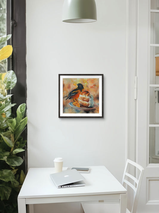 Orange Dream Cake Print